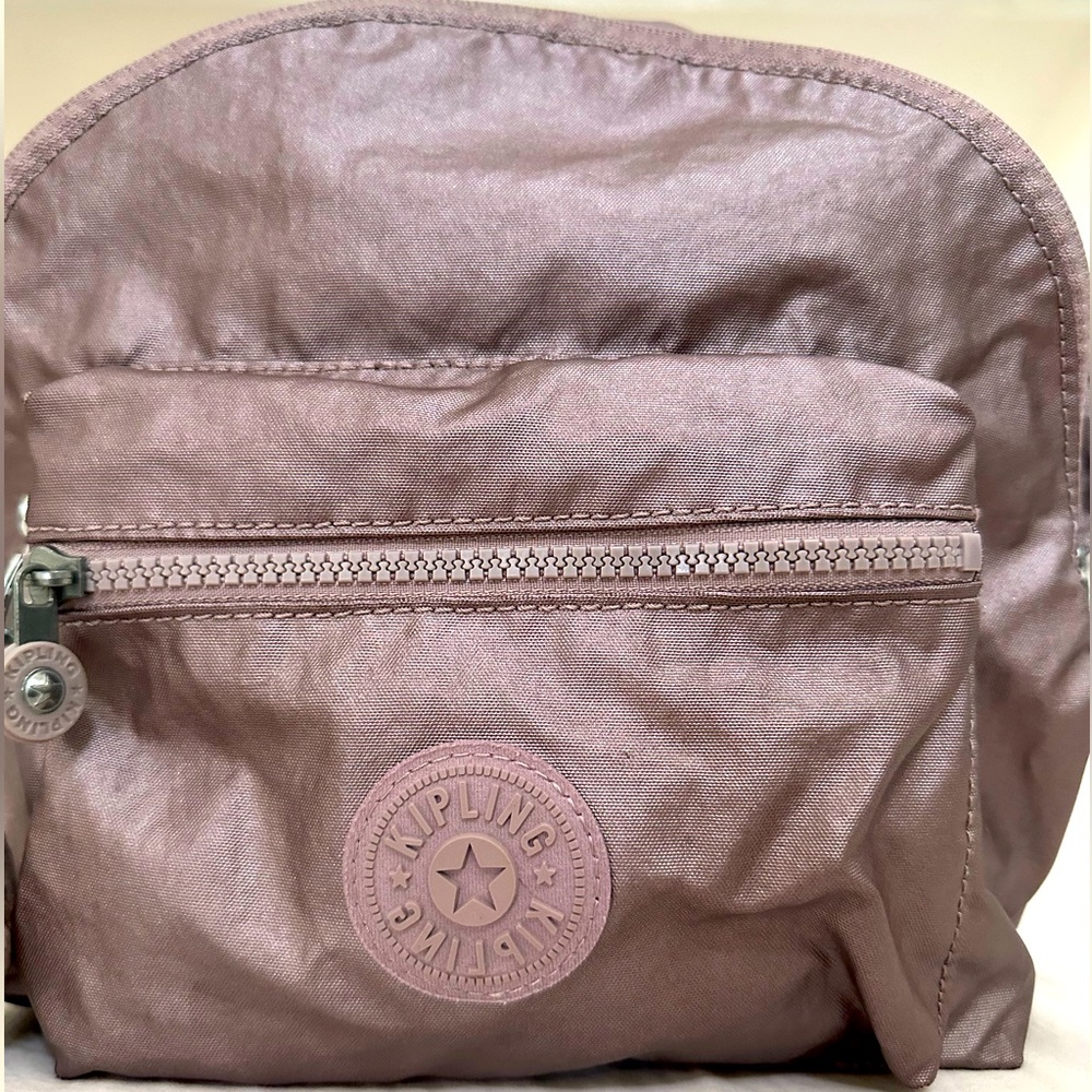 Kipling Women's Hazelnut Mettalic Backpack